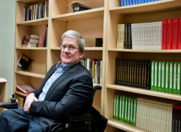 Image of Professor James Retallack in his office