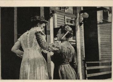 &amp;quot;Sex worker in altercation with moral reformer,&amp;quot; ca. 1909